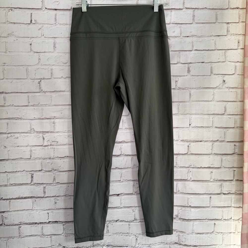CRZ‎ Yoga High-Waisted Gray Green Leggings